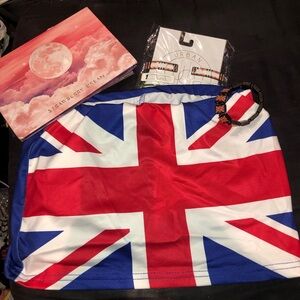 Super Cute Union Jack Mini Skirt (Skort) 🇬🇧